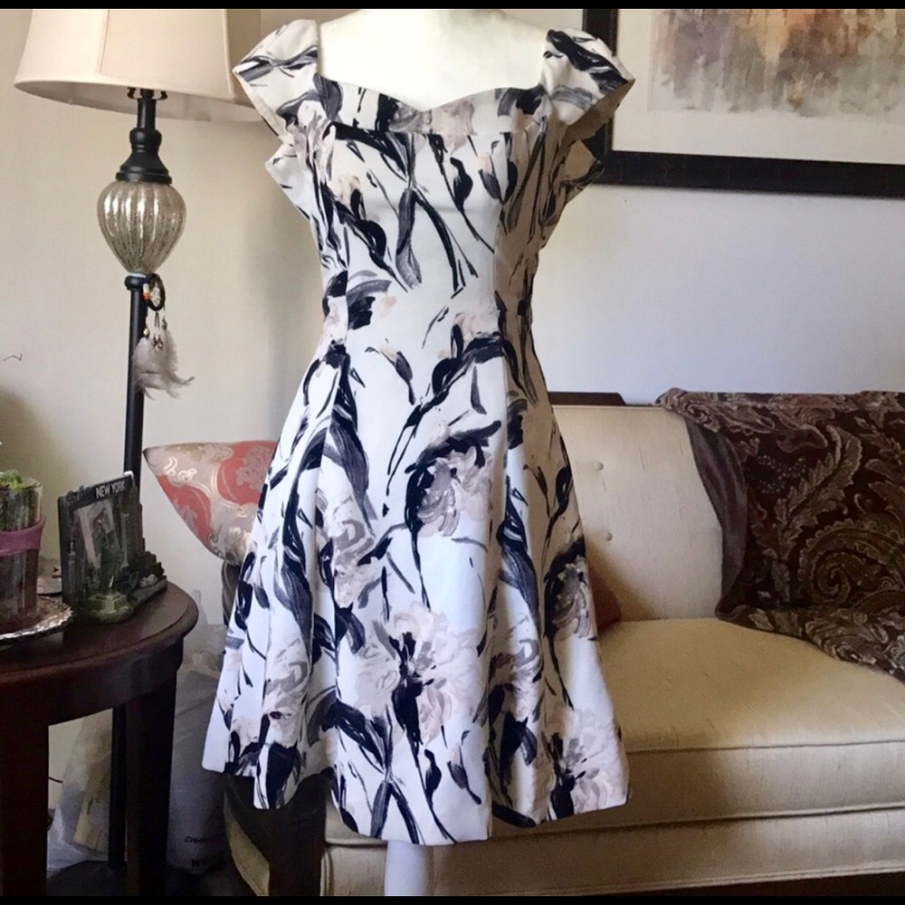 Floral dress from Zara